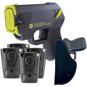 TASER Pulse 2 with FREE Cartridges and Holster